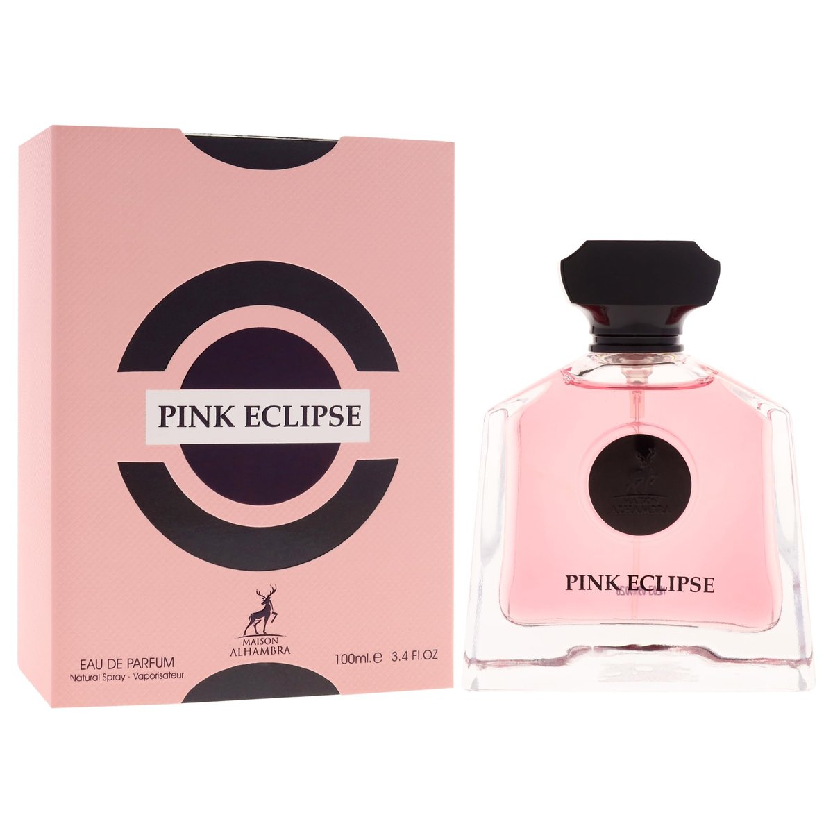 Maison Alhambra Pink Eclipse for Women Eau de Parfum Spray, 3.4 oz / 100 ml Avelisse