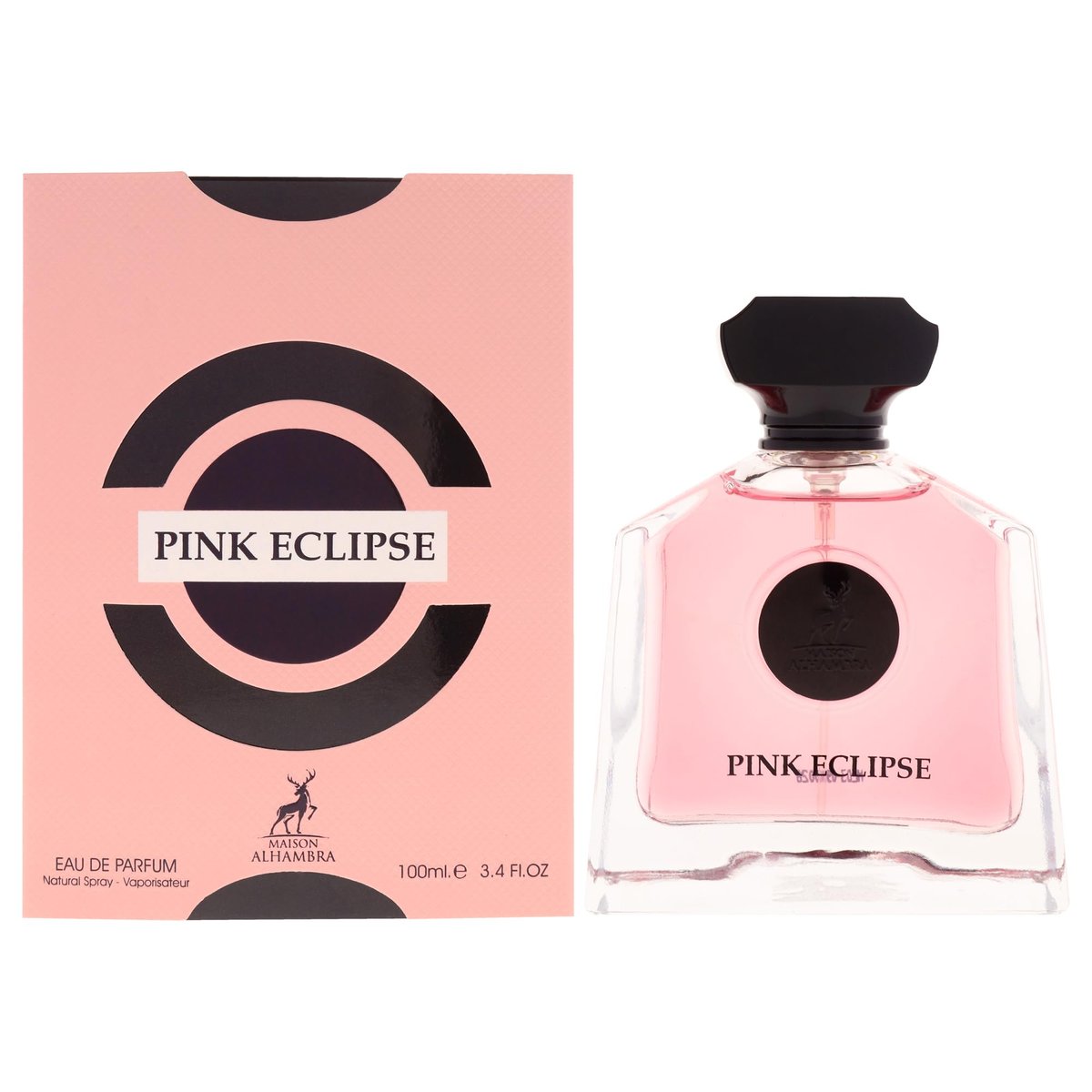 Maison Alhambra Pink Eclipse for Women Eau de Parfum Spray, 3.4 oz / 100 ml Avelisse