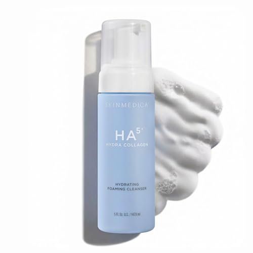 SkinMedica HA5 Hydra Collagen Hydrating Foaming Cleanser with Vegan Collagen, 5 Fl Oz Avelisse