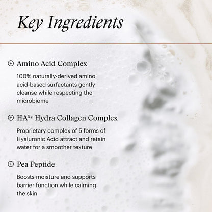 SkinMedica HA5 Hydra Collagen Hydrating Foaming Cleanser with Vegan Collagen, 5 Fl Oz Avelisse