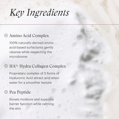 SkinMedica HA5 Hydra Collagen Hydrating Foaming Cleanser with Vegan Collagen, 5 Fl Oz Avelisse