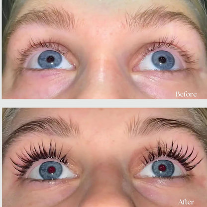 KAEMEX Eyelash Growth Serum & Conditioner Set - Hormone Free for Sensitive Eyes - 3ml Lash Serum + 3ml Eyelash Conditioner