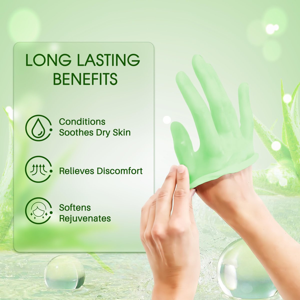 Achzzy Natural Paraffin Wax Refills, 12-Pack Aloe Scented Paraffin Wax Blocks for Hand and Feet Deep Hydration, Moisturizing & Nourishing Avelisse