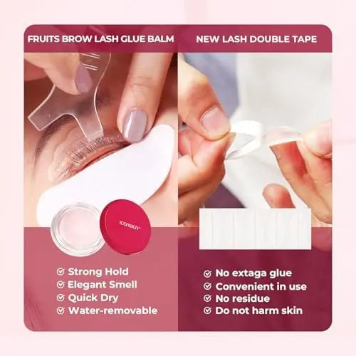 ICONSIGN Lash Lift Kit - Plant Extract Perming Kit for Salon, Beginner and Professional Avelisse