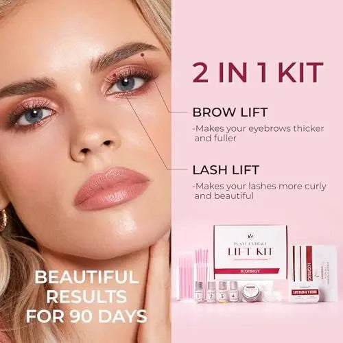ICONSIGN Lash Lift Kit - Plant Extract Perming Kit for Salon, Beginner and Professional Avelisse