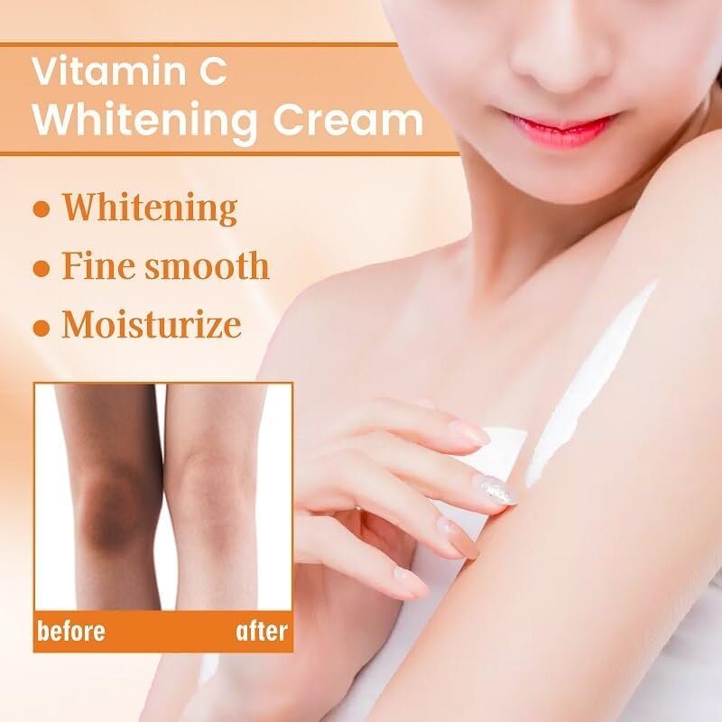 Axnoocy Body Whitening Cream for Private Area and Bikini Area – Vitamin C Skin Care for Underarm, Neck, Armpit, Elbow, Knees and Inner Thigh (1.8 FL.Oz) - görsel 5