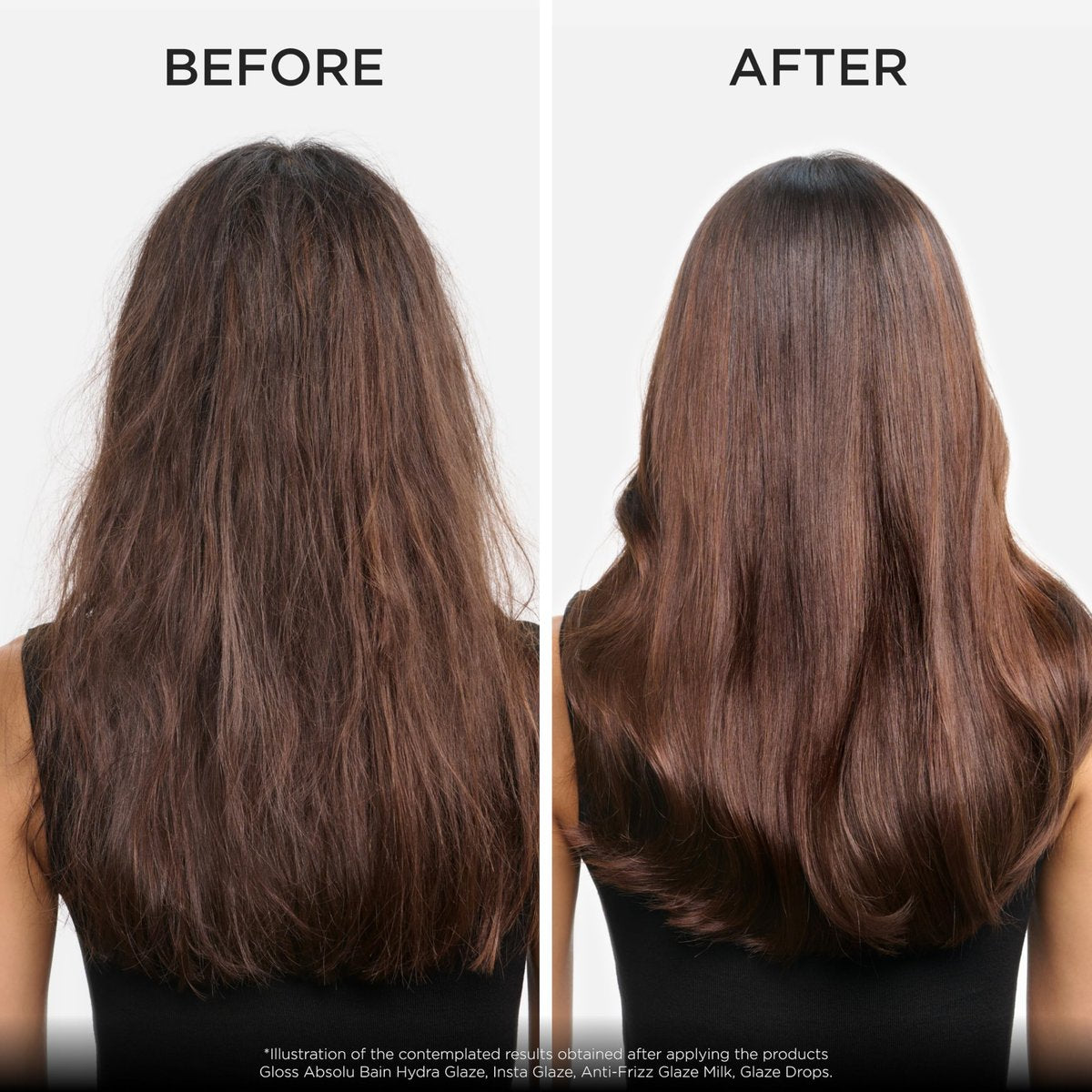 Kerastase Gloss Absolu Glaze Drops Anti-Frizz Hair Oil - Adds Gloss and Shine, Nourishes and Hydrates Hair with Hyaluronic Acid and Glycolic Acid, For All Hair Types Avelisse