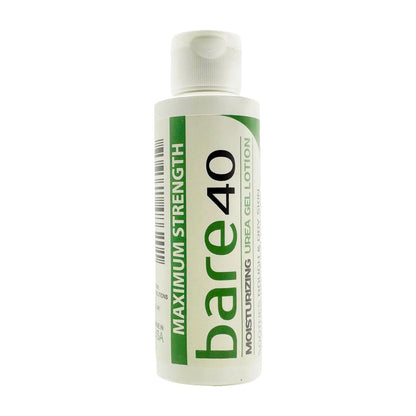 Professional Bare 40 Pro Lotion with 40% Urea Cream – Hydrating & Exfoliating for Dry, Rough Skin – Enriched with Tea Tree Oil, Aloe Vera & Jojoba Beads Avelisse