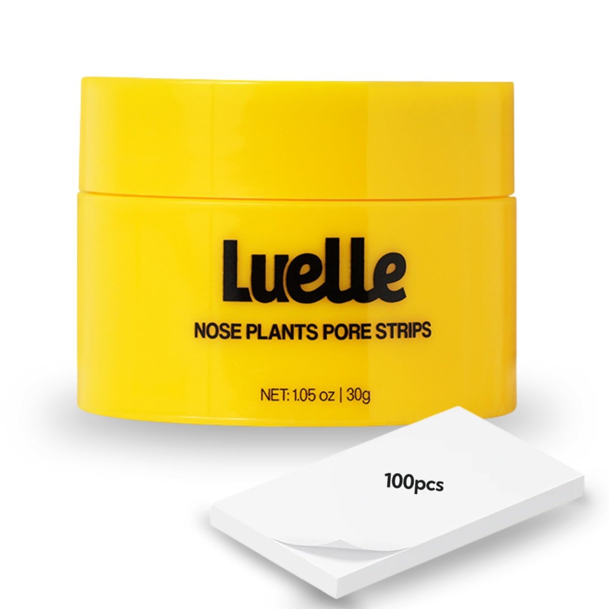 Luelle Pore Strips – Deep Cleansing Patch System, 100 PCS Blackhead Remover Peel Off Mask for Face & Nose Avelisse