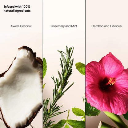 Suave Dry Shampoo Variety 3-Pack – Invigorating Rosemary & Mint, Volumizing Bamboo & Hibiscus, Refreshing Sweet Coconut, 4.3 Oz Each Avelisse