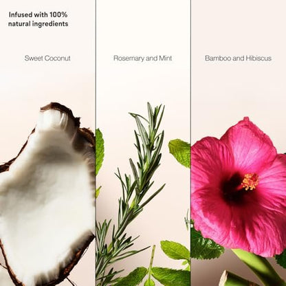 Suave Dry Shampoo Variety 3-Pack – Invigorating Rosemary & Mint, Volumizing Bamboo & Hibiscus, Refreshing Sweet Coconut, 4.3 Oz Each Avelisse