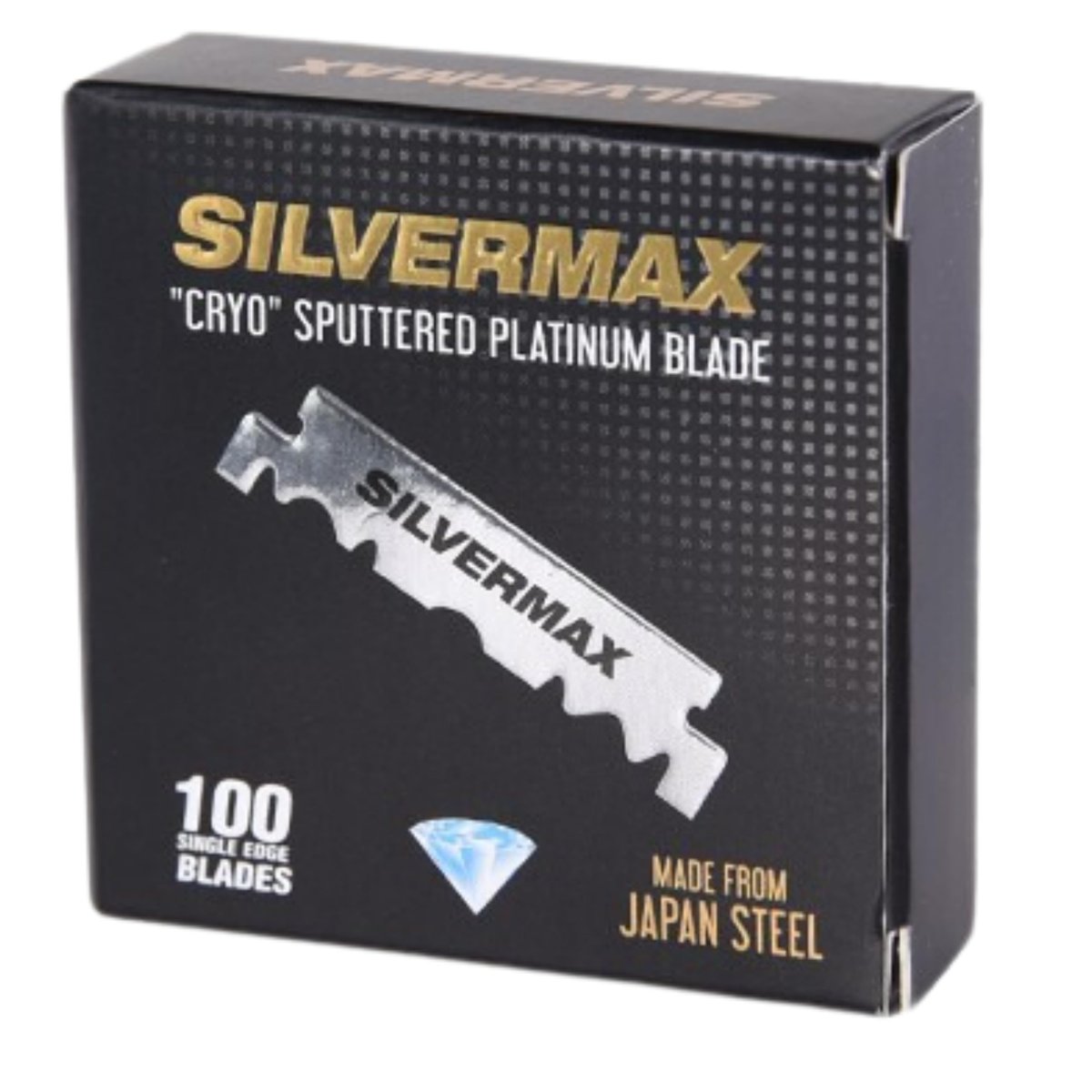 Silvermax Japan Steel Single Edge Razor Blades – 100 Pack for Precision Shaving - görsel 9