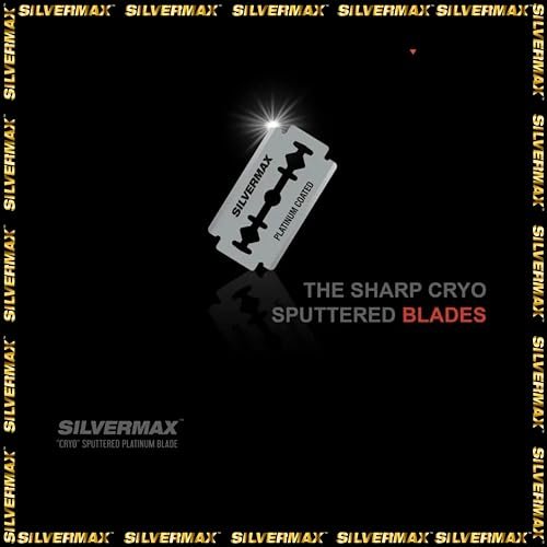 Silvermax Japan Steel Single Edge Razor Blades – 100 Pack for Precision Shaving - görsel 8