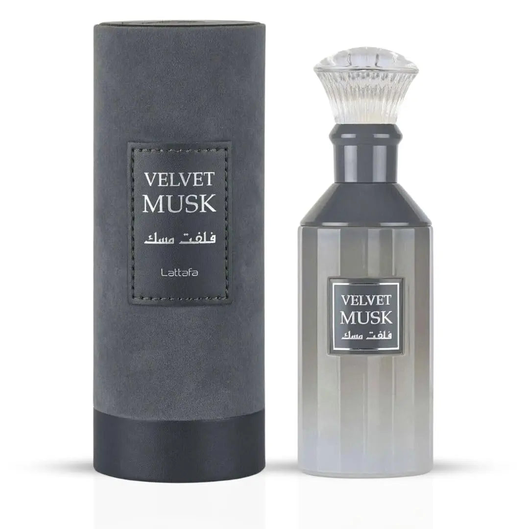 Lattafa Velvet Musk – Soft, Powdery, Woody Eau de Parfum for Unisex, 3.4 oz (100 ml) – Long-Lasting Fragrance Avelisse