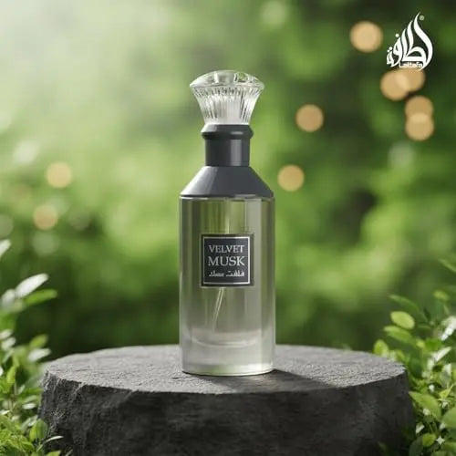 Lattafa Velvet Musk – Soft, Powdery, Woody Eau de Parfum for Unisex, 3.4 oz (100 ml) – Long-Lasting Fragrance Avelisse