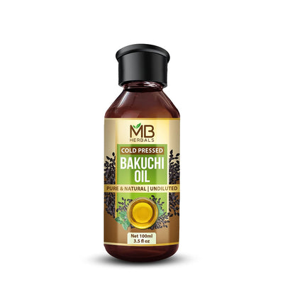 MB Herbals Bakuchi Oil – 100% Pure Psoralea corylifolia Oil for External Use, 100ml (3.5 Fl Oz) Avelisse