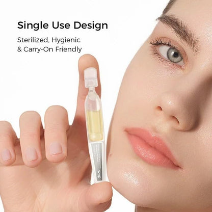 WNP Emergency Repair Serum Set: Ultra 3% Hydrating Serum with 4D Hyaluronic Acid Firming Oil-Suspension Serum - Single-Use Skincare for Sensitive Skin - 60 Vials Avelisse