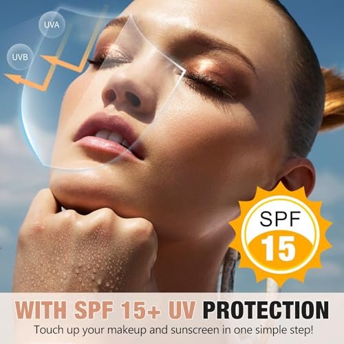 2 Pack Color Changing Foundation - Lightweight Medium Coverage Liquid Makeup Conceals Blemishes & Freckles for All Skin Types, 30ml Each - görsel 12