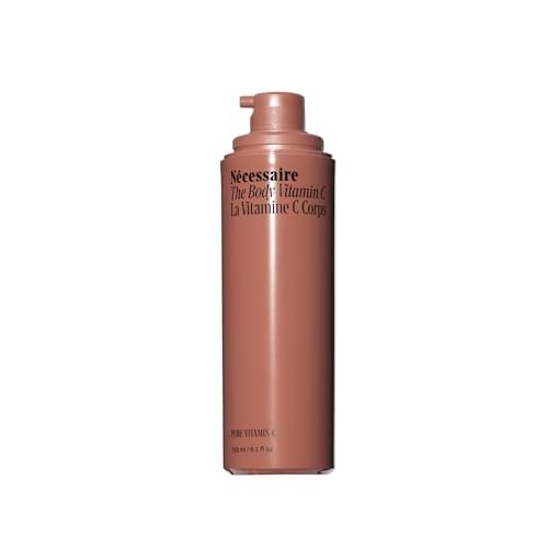 Nécessaire The Body Vitamin C Serum – Brightening Body Serum with Pure Vitamin C, Tranexamic Acid & Enzymes for Uneven Skin Tone | Dermatologist-Tested, Hypoallergenic, 5.1 oz Avelisse