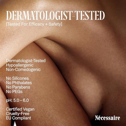Nécessaire The Body Vitamin C Serum – Brightening Body Serum with Pure Vitamin C, Tranexamic Acid & Enzymes for Uneven Skin Tone | Dermatologist-Tested, Hypoallergenic, 5.1 oz Avelisse