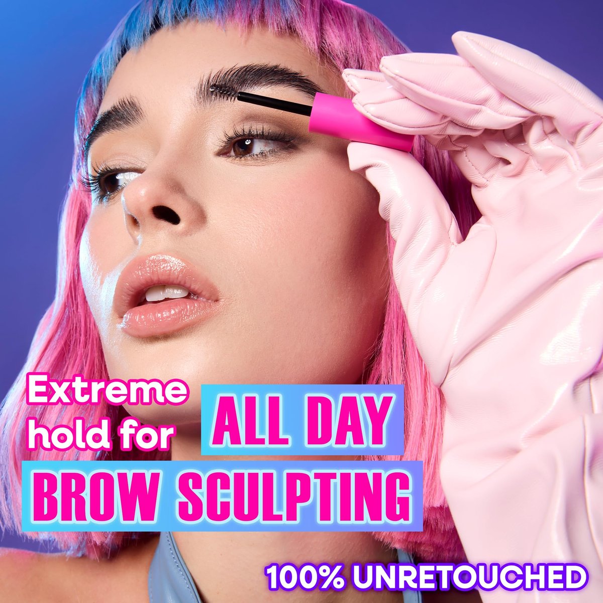 wet n wild Mega Stay Extreme Hold Brow Gel - Clear, Long-Lasting 16-Hour Wear, Lightweight & Non-Sticky - görsel 7
