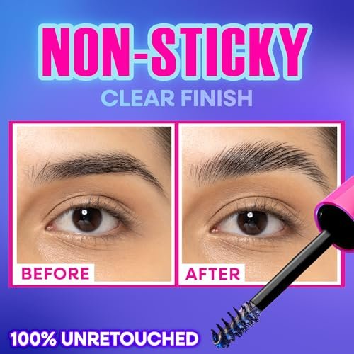 wet n wild Mega Stay Extreme Hold Brow Gel - Clear, Long-Lasting 16-Hour Wear, Lightweight & Non-Sticky - görsel 12