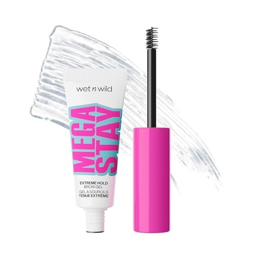 wet n wild Mega Stay Extreme Hold Brow Gel - Clear, Long-Lasting 16-Hour Wear, Lightweight & Non-Sticky - görsel 2