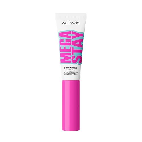 wet n wild Mega Stay Extreme Hold Brow Gel - Clear, Long-Lasting 16-Hour Wear, Lightweight & Non-Sticky - görsel 4