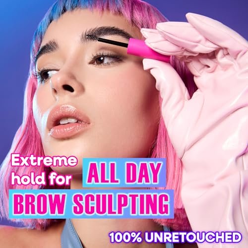 wet n wild Mega Stay Extreme Hold Brow Gel - Clear, Long-Lasting 16-Hour Wear, Lightweight & Non-Sticky - görsel 8