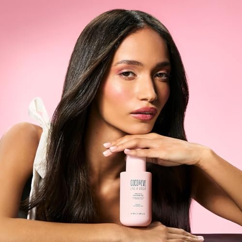 Coco & Eve Like A Virgin Frizz Fix & Pro Shine Mist – 72H Frizz Control & Instant Shine | Lightweight Heat Protectant & Detangling Spray for All Hair Types (5.07 fl oz) Avelisse