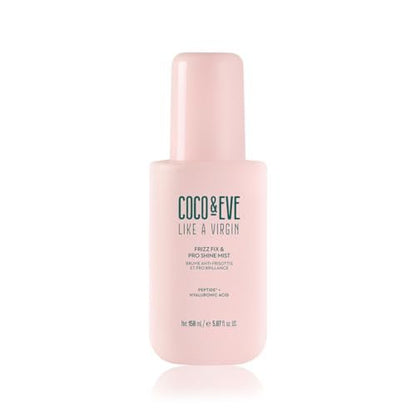 Coco & Eve Like A Virgin Frizz Fix & Pro Shine Mist – 72H Frizz Control & Instant Shine | Lightweight Heat Protectant & Detangling Spray for All Hair Types (5.07 fl oz) Avelisse