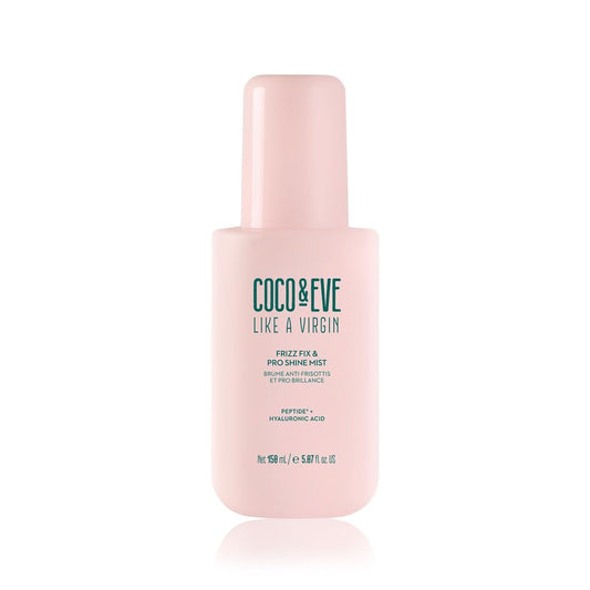 Coco & Eve Like A Virgin Frizz Fix & Pro Shine Mist – 72H Frizz Control & Instant Shine | Lightweight Heat Protectant & Detangling Spray for All Hair Types (5.07 fl oz) Avelisse