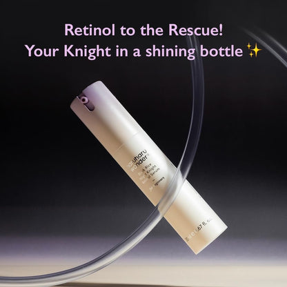 Haruharu Wonder Black Rice Night Knight Retinol Serum – Firming & Smoothing Night Treatment with Hydrating Formula, 0.67 fl.oz