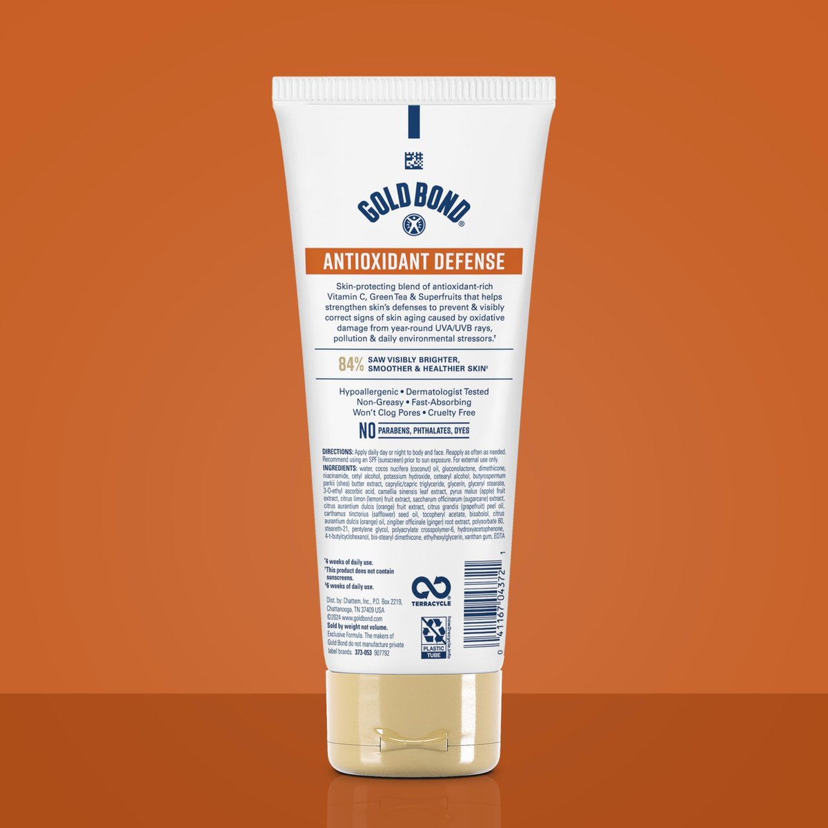 Gold Bond Age Renew Antioxidant Defense Body & Face Lotion, Brightens, Smooths & Evens Skin Tone, Nongreasy Moisturizer With Vitamin C, Superfruits & Green Tea, 8 oz Avelisse