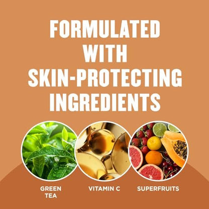 Gold Bond Age Renew Antioxidant Defense Body & Face Lotion, Brightens, Smooths & Evens Skin Tone, Nongreasy Moisturizer With Vitamin C, Superfruits & Green Tea, 8 oz Avelisse