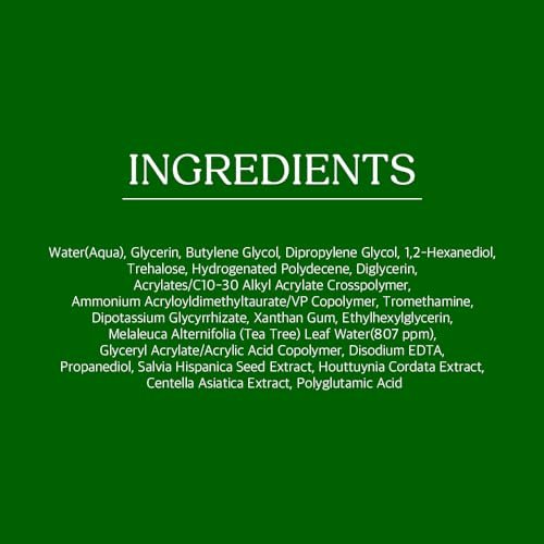 Papa Recipe Tea Tree Control Soothing Cream - Hydrating Face Moisturizer for Dry, Sensitive, Acne-Prone Skin - Oil Water Balance Care - Korean Face Cream 3.38 fl oz - görsel 14