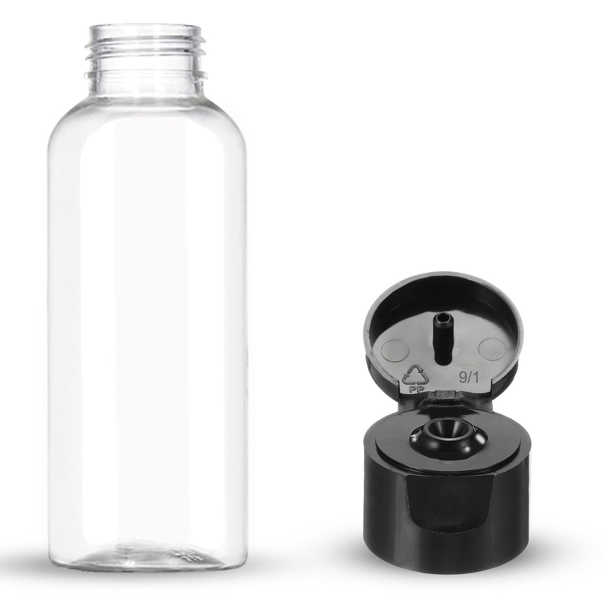DNSEN 5 Pack 3.4 oz Travel Size Bottles TSA Approved Leak Proof Empty Refillable Liquid Containers with Labels - görsel 7