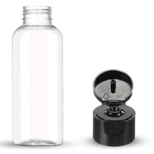 DNSEN 5 Pack 3.4 oz Travel Size Bottles TSA Approved Leak Proof Empty Refillable Liquid Containers with Labels - görsel 8