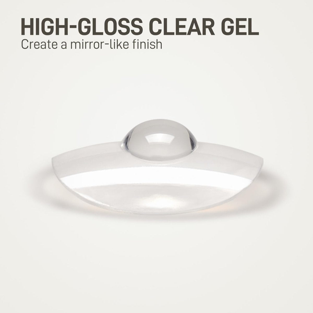 GAOY Crystal Gel Top Coat for Gel Nail Polish – 16ml No Wipe Clear Finish, High Shine, UV Light Cure for Long-Lasting Nail Art at Home - görsel 3