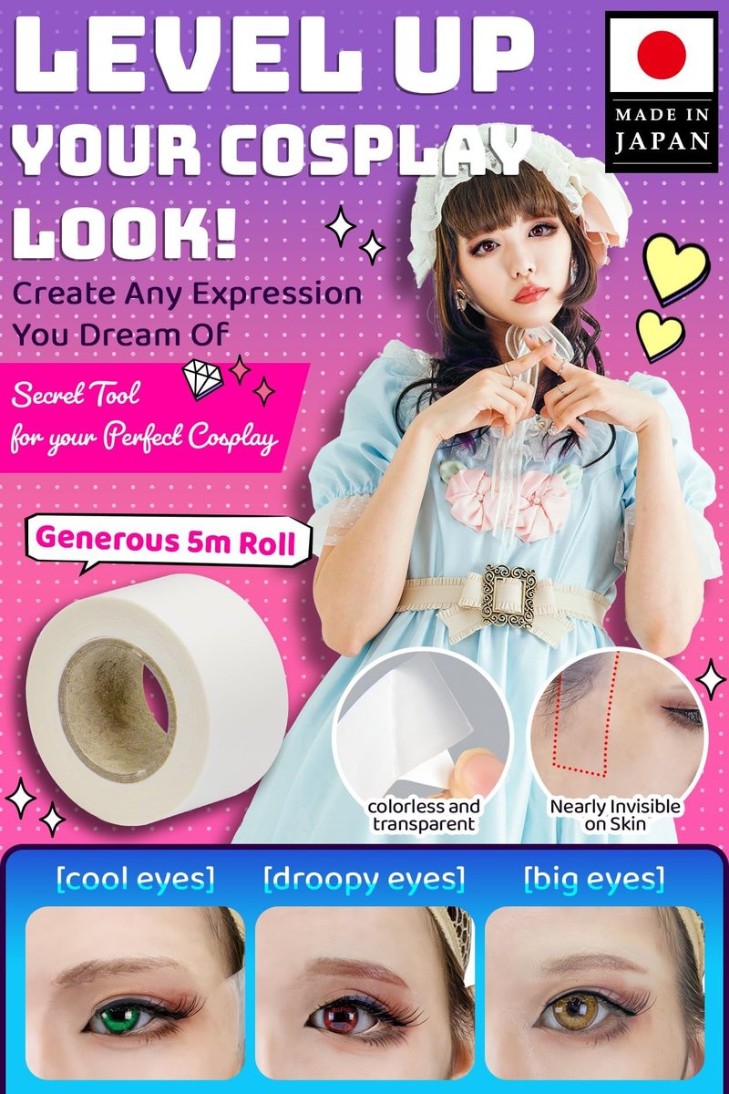 VECTill Cosplay Face Lift Up Tape – Medical-Grade Invisible Face Lifting Tape Avelisse