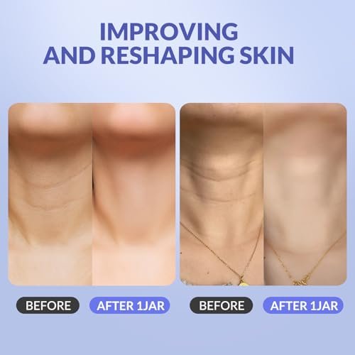 Crogooe Neck Firming Cream - Tighten and Lift Neck & Décolleté, Reduce Wrinkles and Crepey Skin, 1.7 oz - görsel 10
