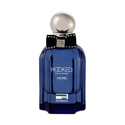 Rue Broca Hooked Azure Eau de Parfum for Men, 3.4 Fl Oz - Long-Lasting Fragrance