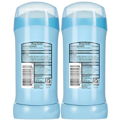 Suave Antiperspirant Deodorant for Women Variety 4-Pack – Cocoa Butter & Shea + Everlasting Sunshine, Anti-Staining Invisible Solid, Talc-Free, 2.7 Oz Each Avelisse