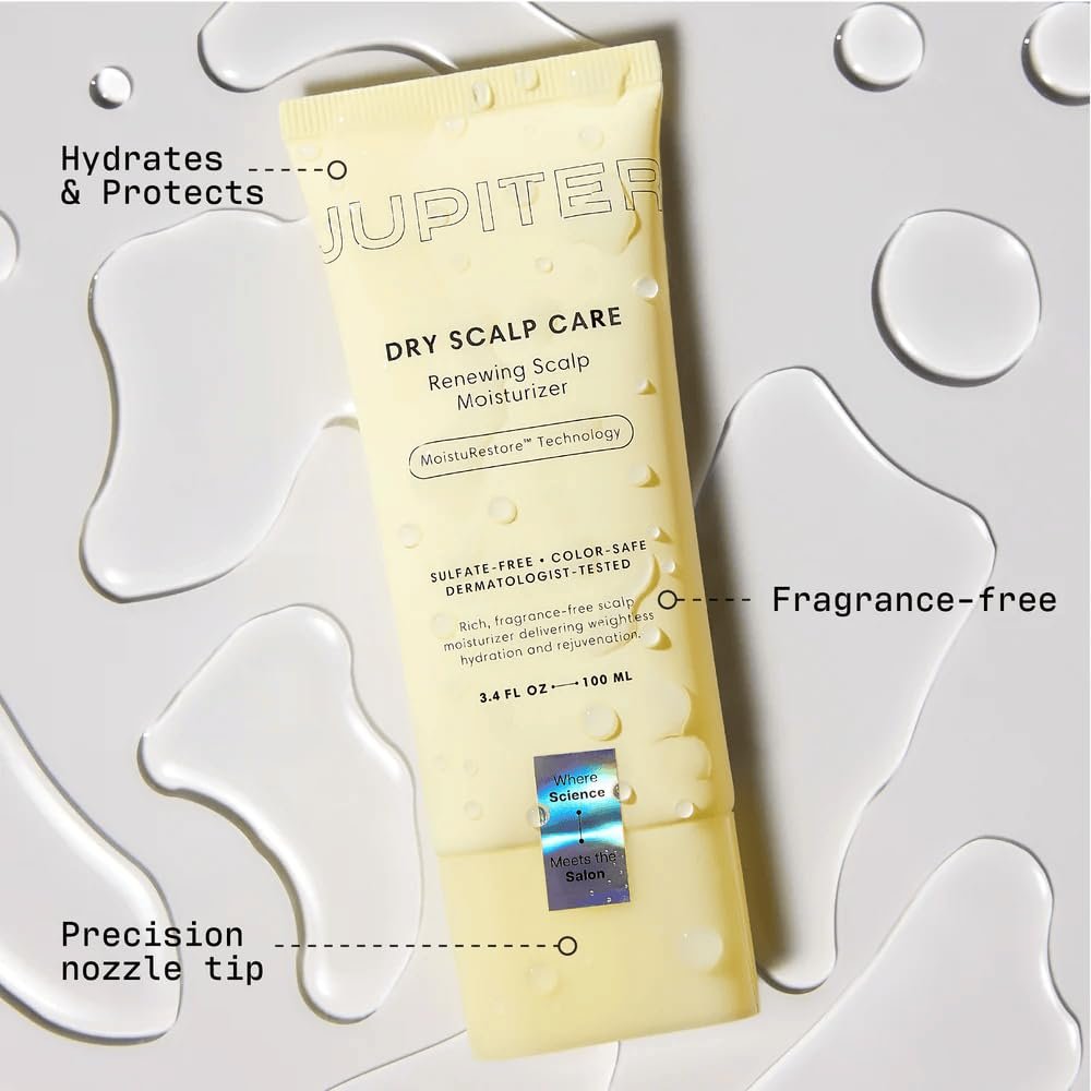 Jupiter Hydrating Scalp Moisturizer – Daily Scalp & Hair Hydration, Nourishing & Strengthening, Color-Safe, Sulfate-Free, Paraben-Free, 2.1 fl. oz. Avelisse