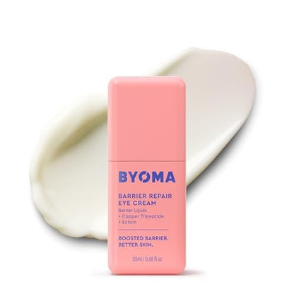 BYOMA Barrier Repair Eye Cream - Hydrating Eye Cream for Firmness & Elasticity, Strengthens Skin Barrier, 0.67 fl.oz