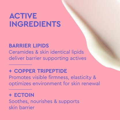 BYOMA Barrier Repair Eye Cream - Hydrating Eye Cream for Firmness & Elasticity, Strengthens Skin Barrier, 0.67 fl.oz