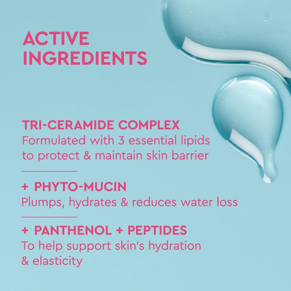 BYOMA Phyto-Mucin Glow Serum - Plumping, Hydrating Face Serum for Glass Skin - Strengthens Skin Barrier - 1.35 fl.oz Avelisse