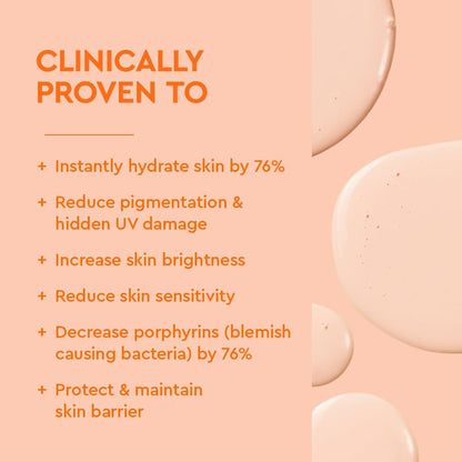 BYOMA SPF 50 Face Fluid - Ultra-Lightweight Facial Sunscreen, Luminous Glow, No White Cast, Strengthens Skin Barrier, 1.69 fl.oz Avelisse
