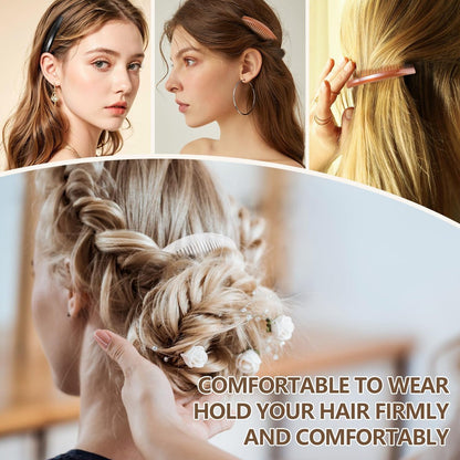 6-Pack 3.15-Inch Hair Side Combs with 3 – Multi-Purpose Use: Perfect for wedding prep, dating, daily grooming, and – Image 5