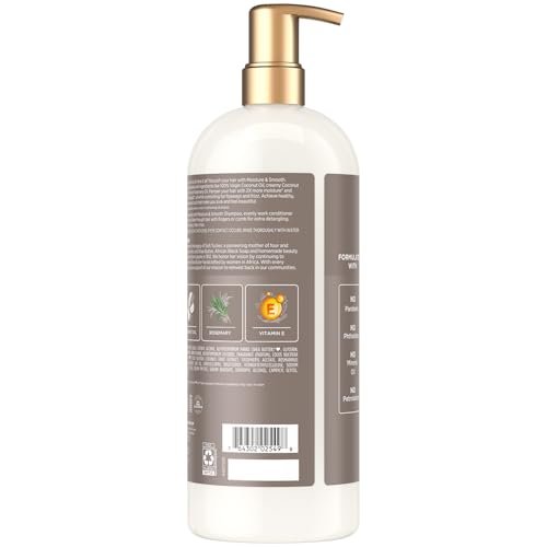 SheaMoisture Moisture & Smooth Conditioner for Wavy, Curly Hair - Strengthening & Frizz Control, 34 oz Avelisse